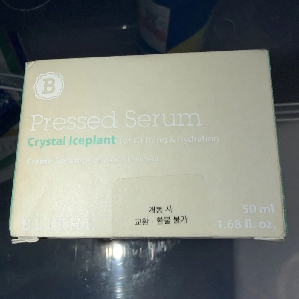 Blithe Pressed Serum Crystal Iceplant 27mL .91 Fl Oz Rare SCENT!  Sealed 8-25-26